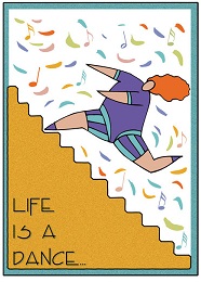 Life Is A Dance Card - Click Image to Close